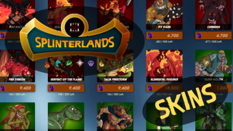 Have you checked out the Splinterlands SKINS?