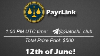 Join the AMA of Satoshi Club x Payr. Rewards: 500 USDT, June 12th.