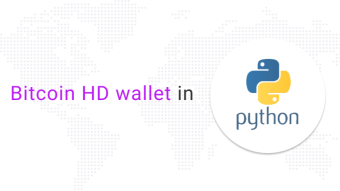Bitcoin Hierarchical Deterministic wallet in Python
