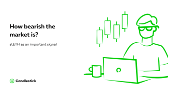 🐻 How bearish the market is? stETH farming pool balance turn negative again.💡