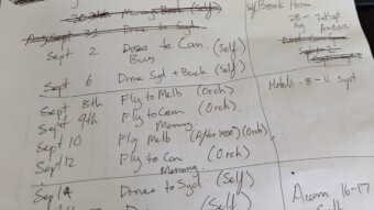 Organising Travel and Accommodation (Music is also Administration Work)