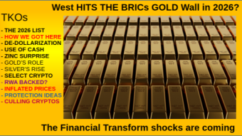 Forecast 2026: Western Economies hit BRICs Gold Wall: Financial Transform Coming?