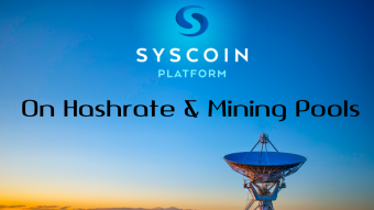 Syscoin Hashrate and Mining Pools
