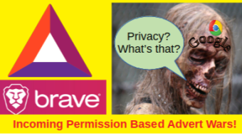 Only those Ads on Brave will Thrive: As the Chrome Cookies Crumble in 2022