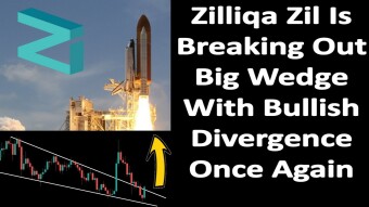 Zilliqa Zil Is Breaking Out Big Wedge With Bullish Divergence Once Again