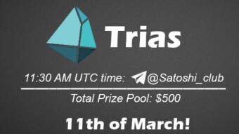 Join the AMA of Satoshi Club x Trias. Rewards: 500 USDT, March 11th.