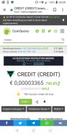Đăng ký nhận 5000 CREDIT tín dụng rất có giá trị. Sau này 5000 CREDIT có thể là 50$ - là 250$ và có thể cao hơn là 500$. Giới thiệu nhận thêm 5000 CREDIT/lượt giới thiệu đăng ký và KYC thành công.
