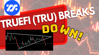 TrueFi (TRU) Breaks Down The Triangle