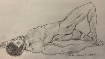 Floor stretches can be so relaxing