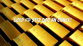 Gold Would Have To Reach $112,000 To Cancel US Debt