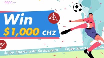 Enjoy Sports with Socios, Win $1,000 CHZ