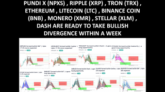 MID TERM TECHNICAL ANALYSIS OF PUNDI X (NPXS) , RIPPLE (XRP) , TRON (TRX) , ETHEREUM , LITECOIN (LTC) , BINANCE COIN (BNB) , MONERO (XMR) , STELLAR (XLM) , DASH