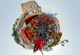 360º Virtual Tour in the "Festival of the Three Cultures" (Frigiliana, Málaga, Spain)
