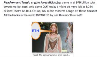 Funniest crypto Oct 27-29