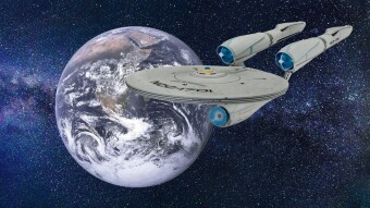 Capt. Kirk Goes to Space