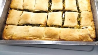 Foodbook #848 Saturday spinach pie