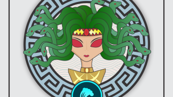 Splinterlands Art Contest // Week 140 // Medusa (Water Deck)