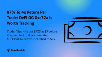 😎 Getting 87% To 4x Return Per $CLEV Trade: DeFi OG 0xc72a Is Worth Tracking