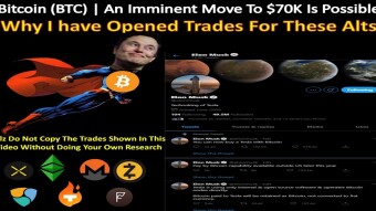 Bitcoin (BTC) | An Imminent Move To $70K Is Possible | Why I have Opened Trades For These Alts