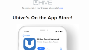 UHive is on the App Store!!