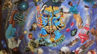 Selling my original paper collage artworks as NFTs on the blockchain