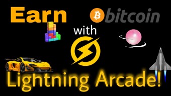 Lightning Arcade! Play to Earn Bitcoin game!