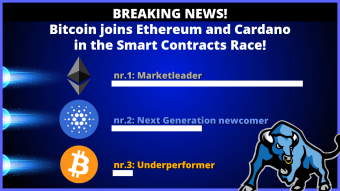 BREAKING NEWS! Bitcoin joins Ethereum and Cardano in the Smart Contracts Race!