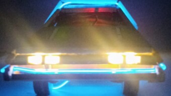 Made a model of DeLorean