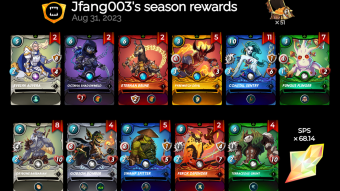 Splinterlands Sixteenth Season of 2023, Gladius Packs and SPS
