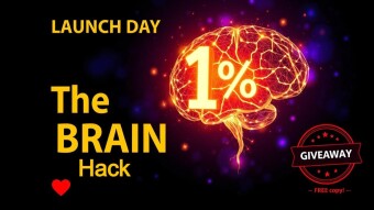 🚀 OFFICIAL LAUNCH ALERT! 🚀  "THE 1% BRAIN HACK" IS NOW LIVE!