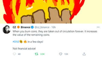 What is Burning a Coin? How to Take Advantage of it.