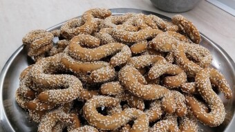 Foodbook #767 Sesame cookies
