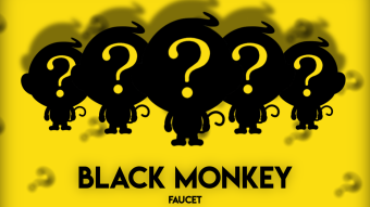 Get Free Coins by Playing BANANO's Popular Faucet Game 'Black Monkey' - Round 24 Announcement