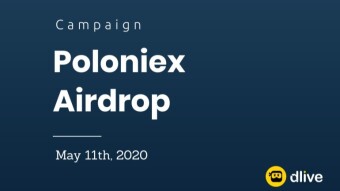 Poloniex BTT TRX Airdrop to DLive