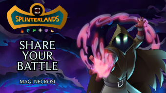 Splinterlands Weekly Challenge Battle! MAGI NECROSI