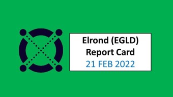 21 FEB 2022 (MON)- Elrond (EGLD) Report Card