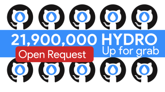 21,900,000 💧 HYDRO up for grab in 12 open requests | Worth $33,440 🤑 💰