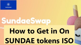 How Join the SundaeSwap Initial Stake Offering (ISO)