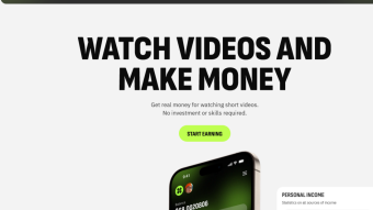 Get paid to watch videos, payment processed quickly