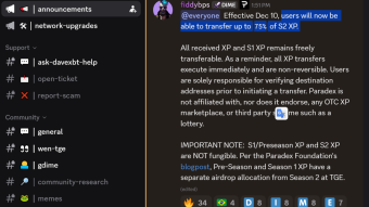 BIG UPDATE ON PARADEX EXCHANGE WITH 0 FEES DROPPING DEC 10!