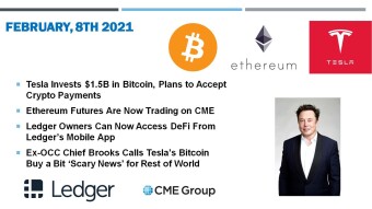 🗞 Daily Crypto News, February, 8th💰
