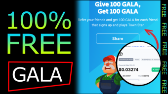 Earn an additional 100 gala coins per entry
