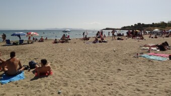 Greece - Around Athens – Voula – Beaches: Pikpa Beach.