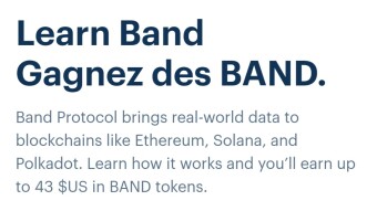 Coinbase add BAND and FIL to Coinbase Earn