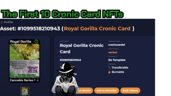 Made my own NFTs on WAX wallet on sale now the launch went better then expected
