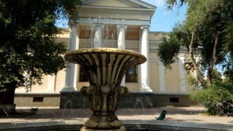 My walking route around Odessa