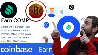 Guadagna fino a 59$ Gratis con Coinbase Earn - Compound