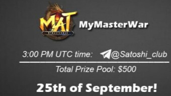 AMA Satoshi Club x MyMasterWar, September 25th