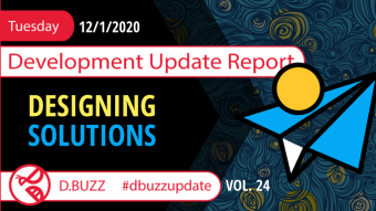 Weekly Development Update Report Vol.24: Designing Solutions