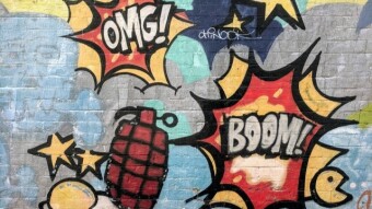 STREET ART #1 - PACMAN
